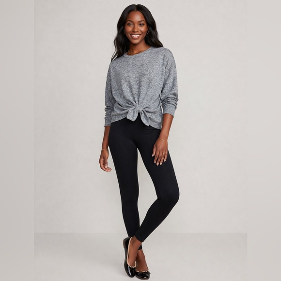 GAP Sweaters - GAP Grey Knit Short Sleeved Tunic